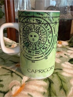 Fissler Green Capricorn Zodiac Ceramic Mug